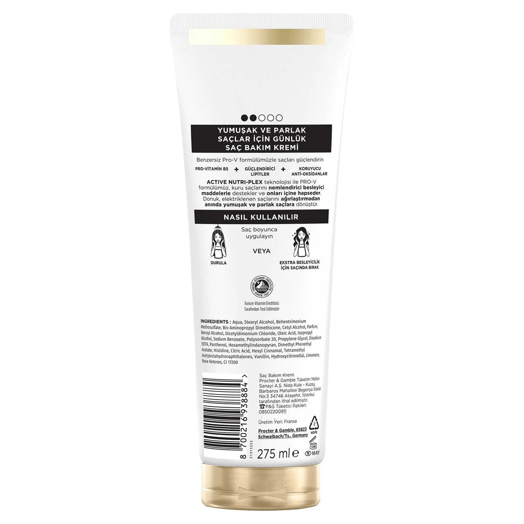 Pantene Continuous Moisture Supplement Hair Care Cream 275 ml