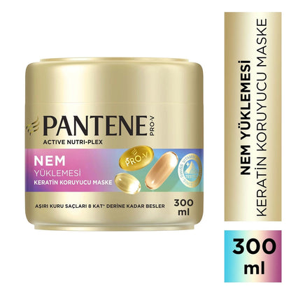 Pantene Uninterrupted Moisture Supplement Keratin Protective Mask 300 ml