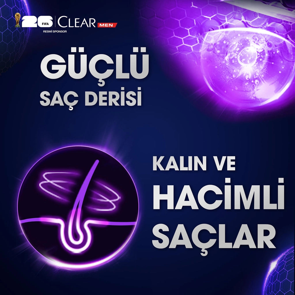 Clear Men Legends Kenan Yıldız Ultra Volume Shampoo 350 ml