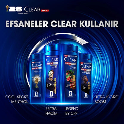 Clear Men Legends Kenan Yıldız Ultra Volume Shampoo 350 ml