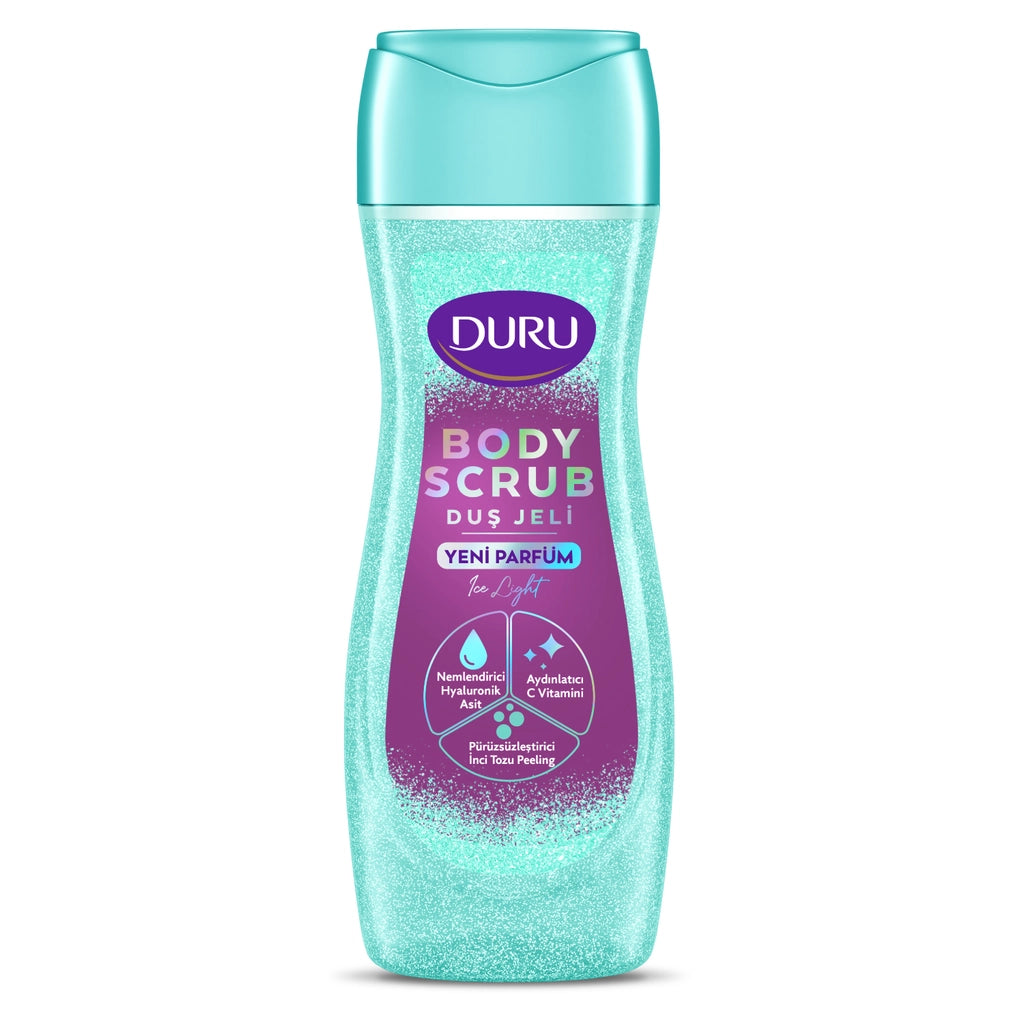 Duru Body Scrub Shower Gel Ice Light 450 ml