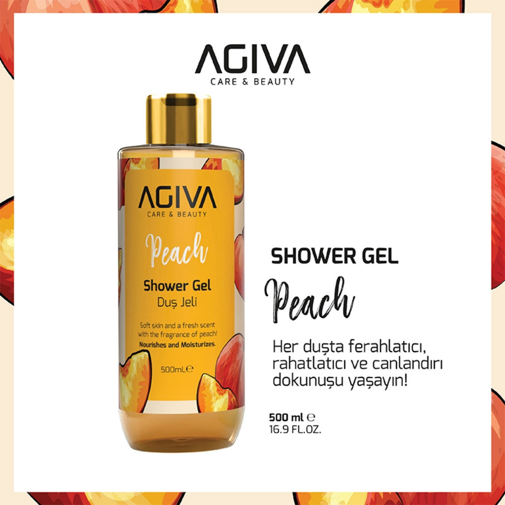 Agiva Care &amp; Beauty Shower Gel Dubai Chocolate 500 ml