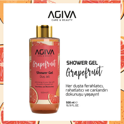 Agiva Care &amp; Beauty Shower Gel Dubai Chocolate 500 ml