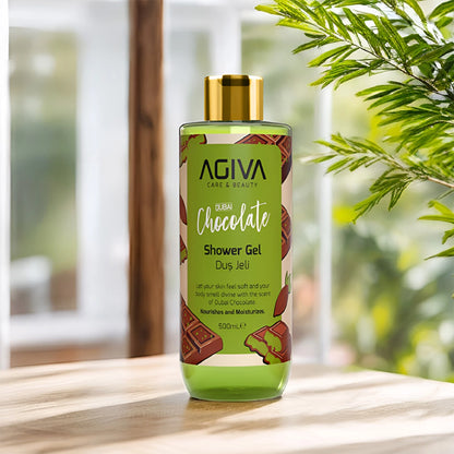 Agiva Care &amp; Beauty Shower Gel Dubai Chocolate 500 ml