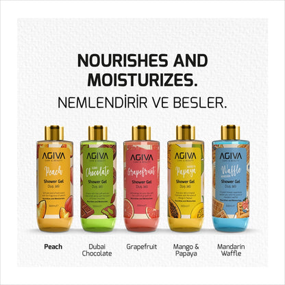 Agiva Care &amp; Beauty Shower Gel Dubai Chocolate 500 ml
