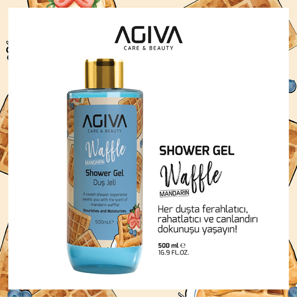 Agiva Care &amp; Beauty Shower Gel Dubai Chocolate 500 ml