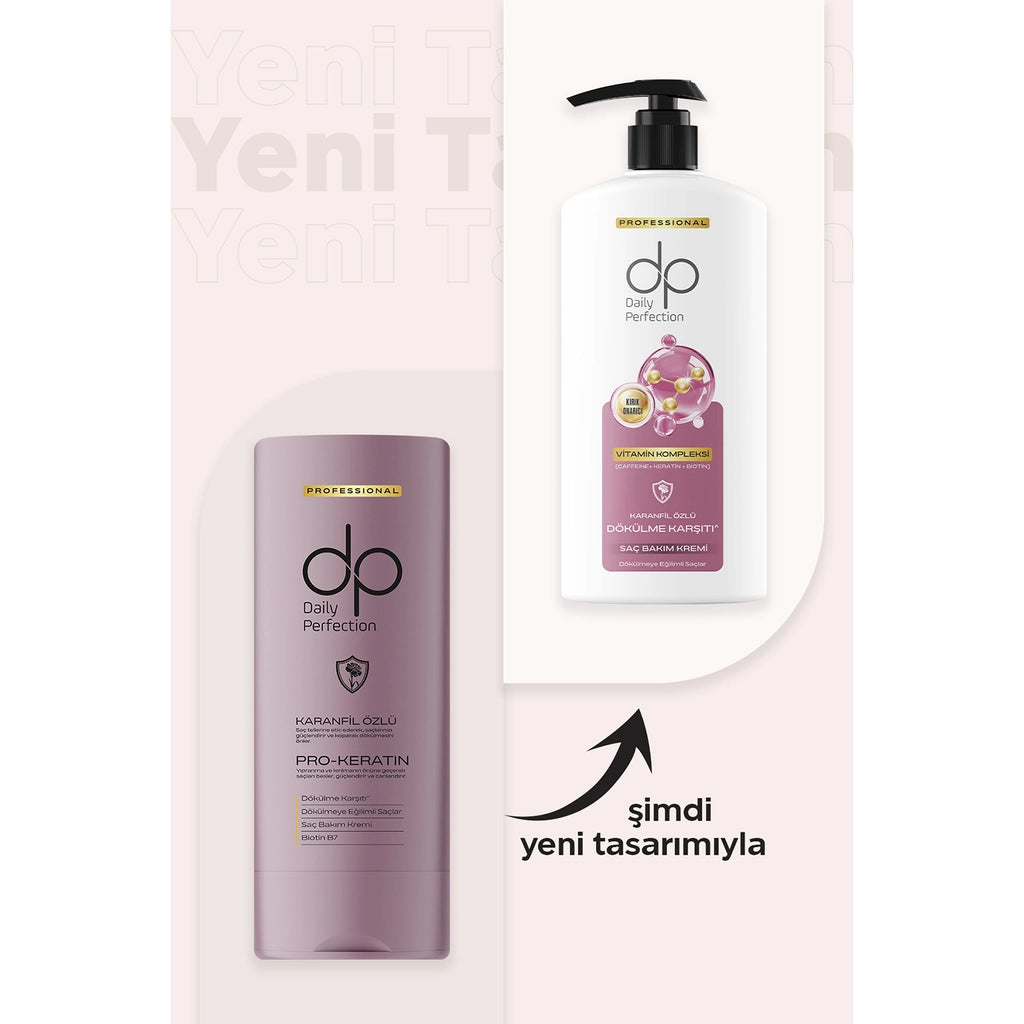 Dp Daily Perfection Clove Extract Hair Care Cream 400 ml
