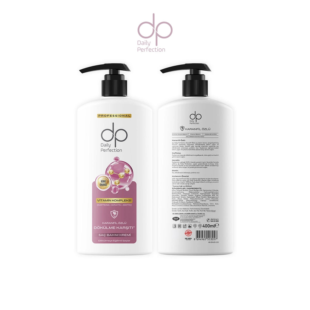 Dp Daily Perfection Clove Extract Hair Care Cream 400 ml