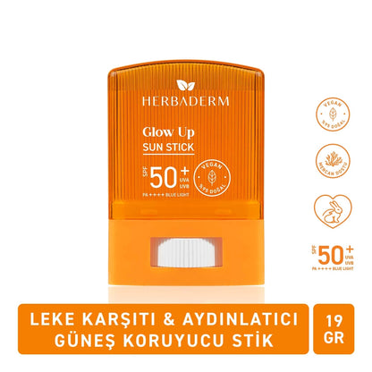 Herbaderm Glow Up 50+SPF Sun Stick 19 gr