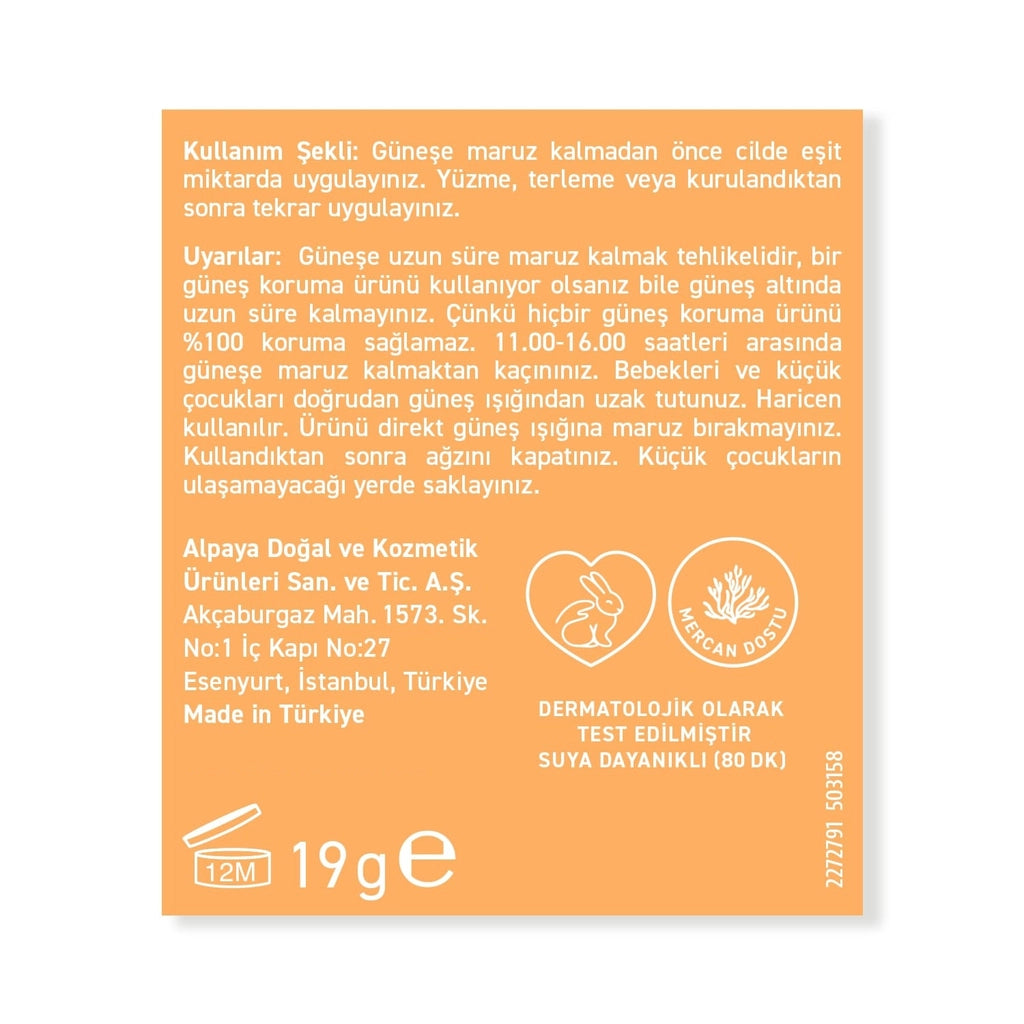 Herbaderm Glow Up 50+SPF Sun Stick 19 gr