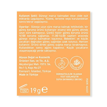 Herbaderm Glow Up 50+SPF Sun Stick 19 gr