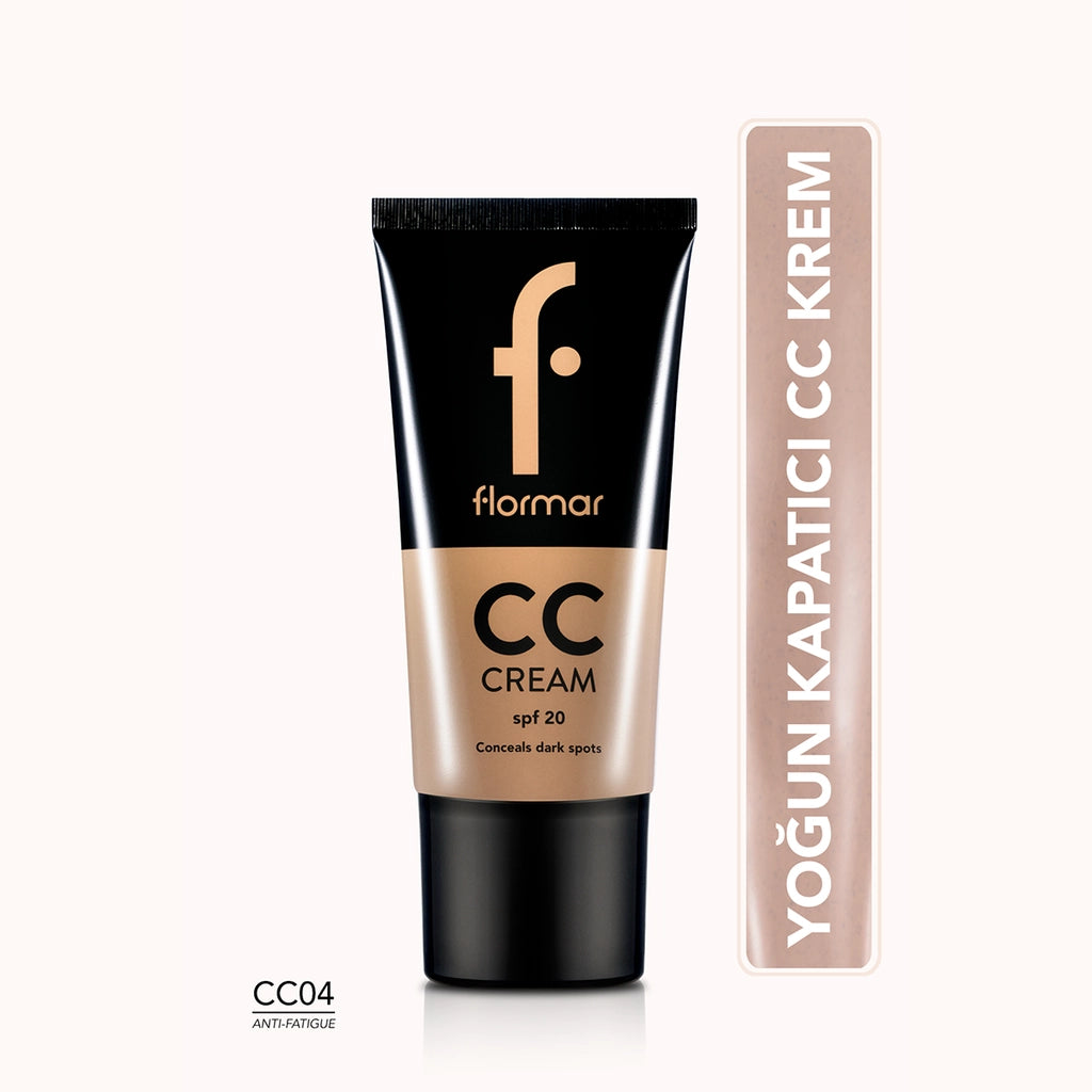Flormar Scar and Dark Spot Hiding CC Cream CC04 Anti Fatigue 35 ml