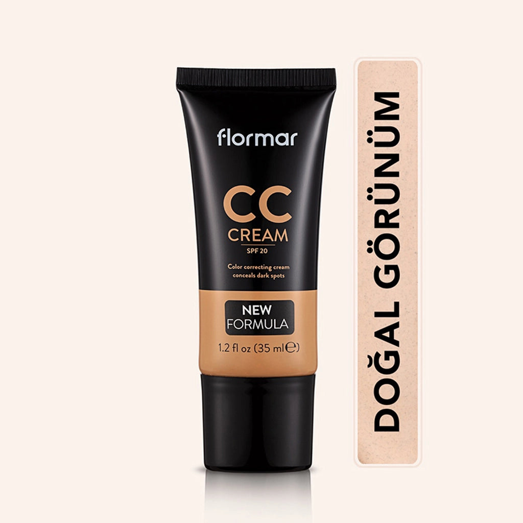 Flormar Scar and Dark Spot Hiding CC Cream CC04 Anti Fatigue 35 ml