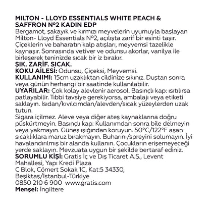Milton Lloyd Essentials EDP Women&