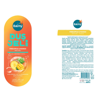Balmy Shower Gel Mango Pineapple 450 ml