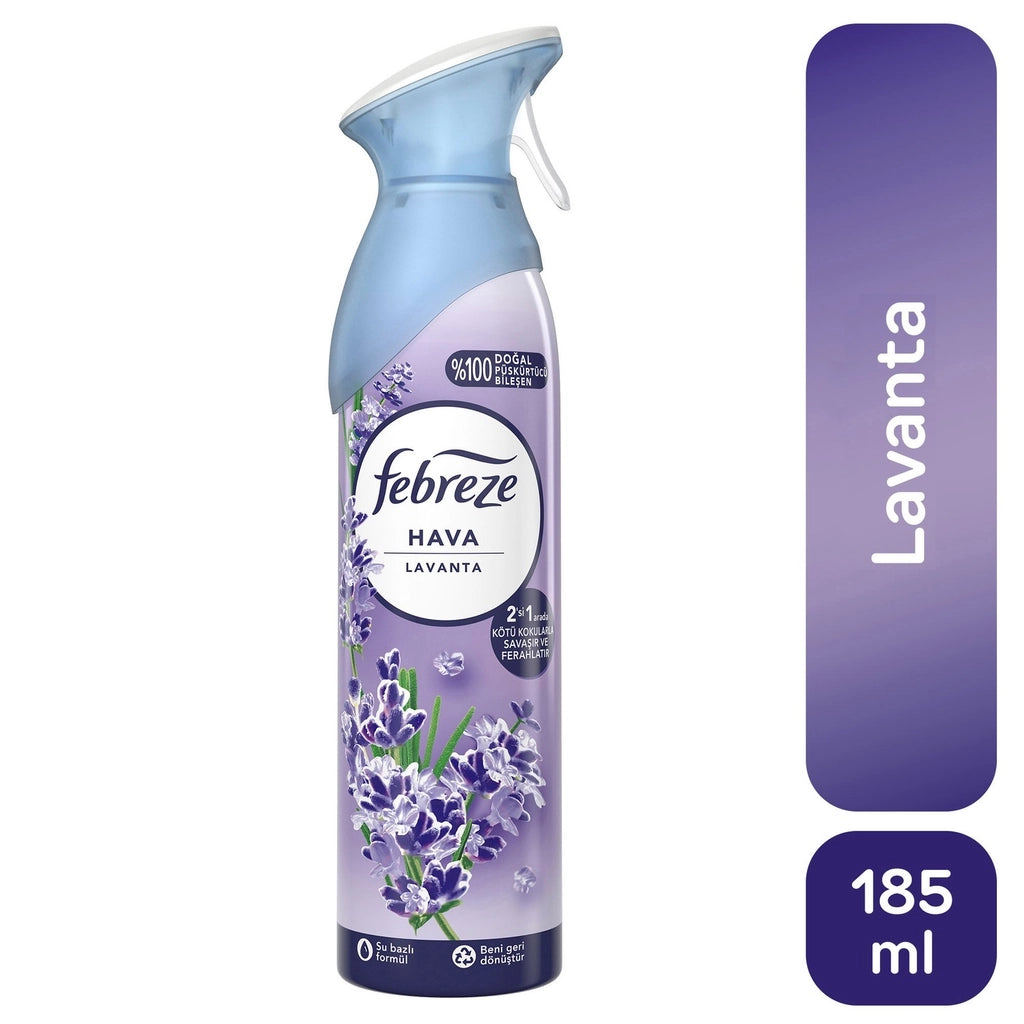 Febreze Aerosol Air Refreshing Spray Room Fragrance Lavender 185 ml