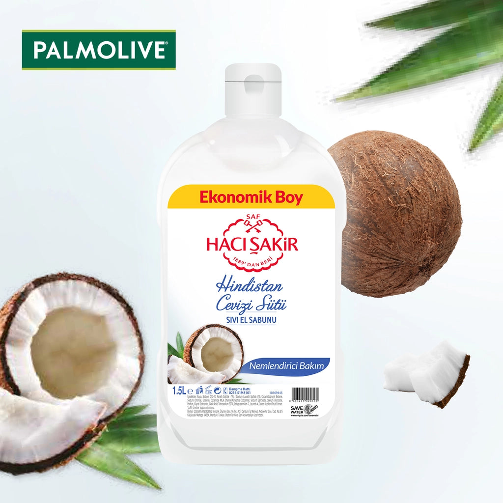 Hacı Şakir Coconut Liquid Soap 1500 ml