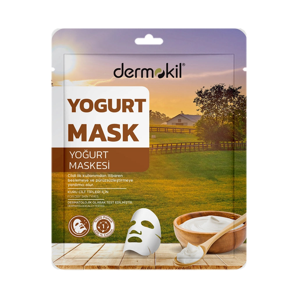 Dermokil Yogurt Paper Mask for Dry Skin 20 gr