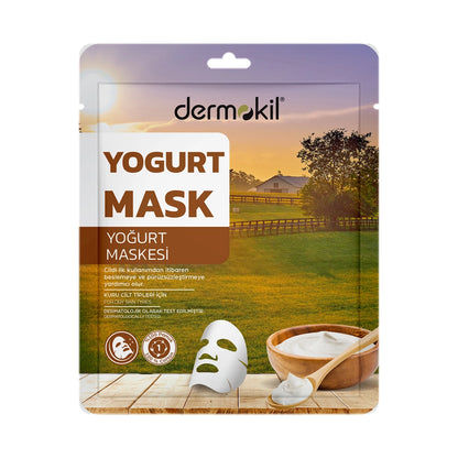 Dermokil Yogurt Paper Mask for Dry Skin 20 gr
