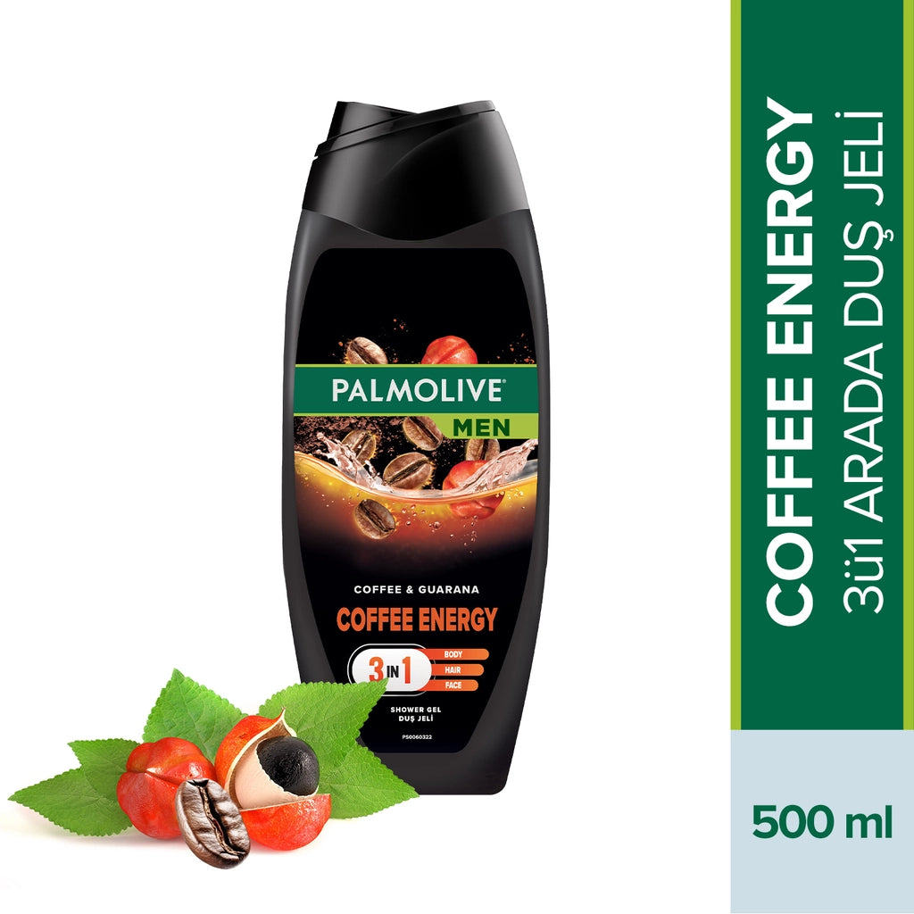 Palmolive Men Coffee Bath and Shower Gel 500 ml