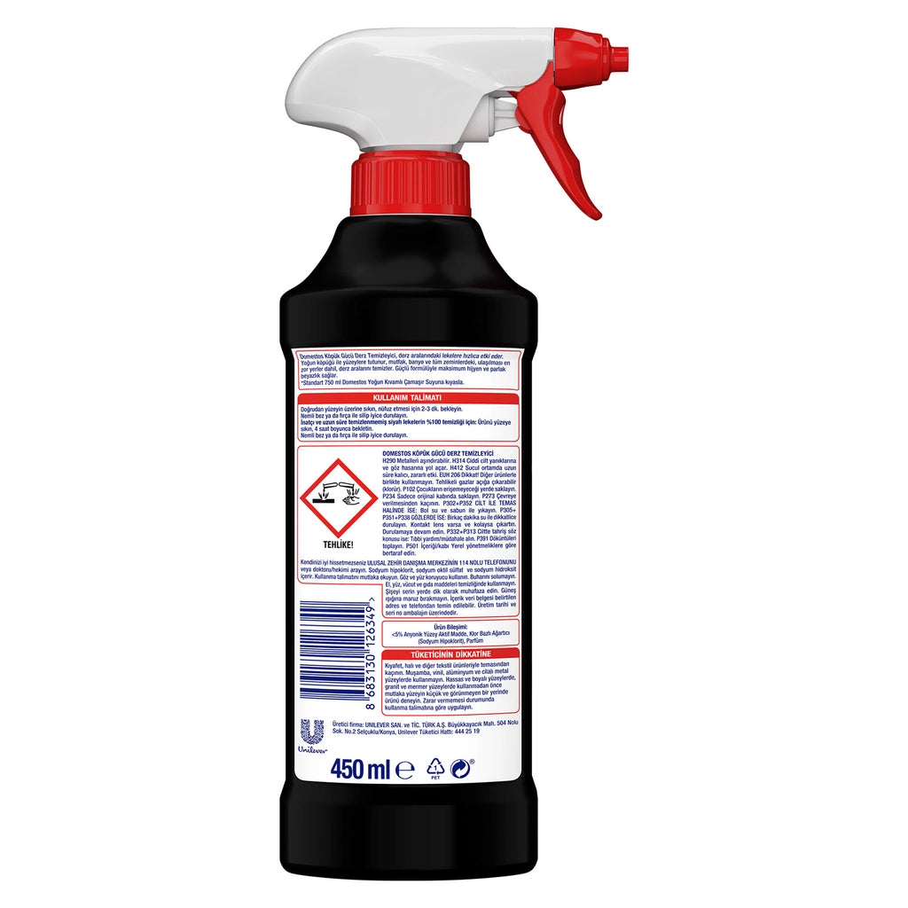 Domestos Foam Power Joint Cleaner 450 ml