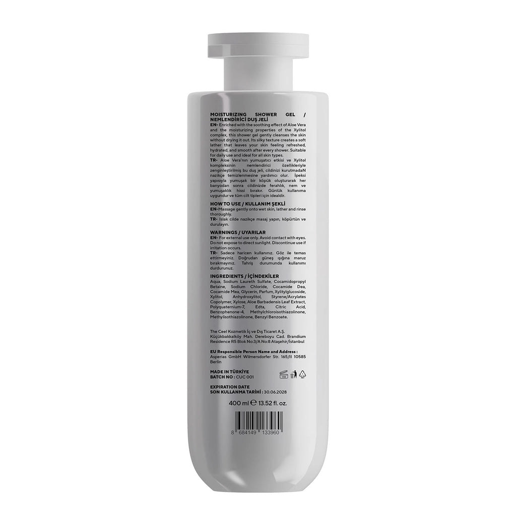The Ceel Ceelux Shower Gel Moisturizing Moisturizing 400 ml