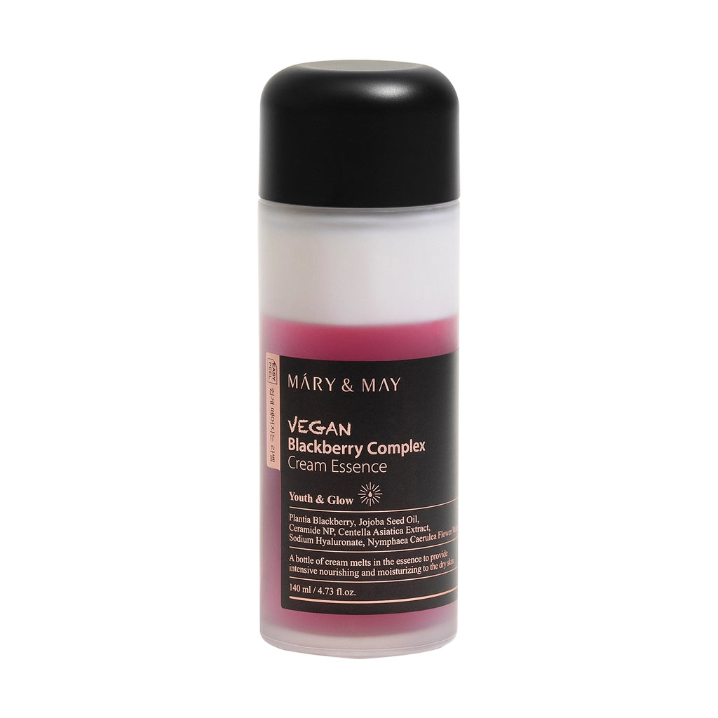 Mary &amp; May Dual Phase Thick Consistency Face Cream Essence Containing Blackberry Complex Extract 140 ml