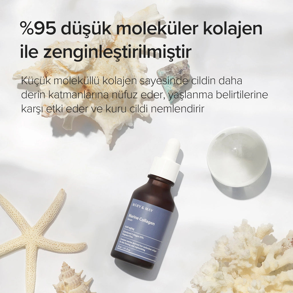 Mary &amp; May Face Serum with Marine Collagen 30 ml