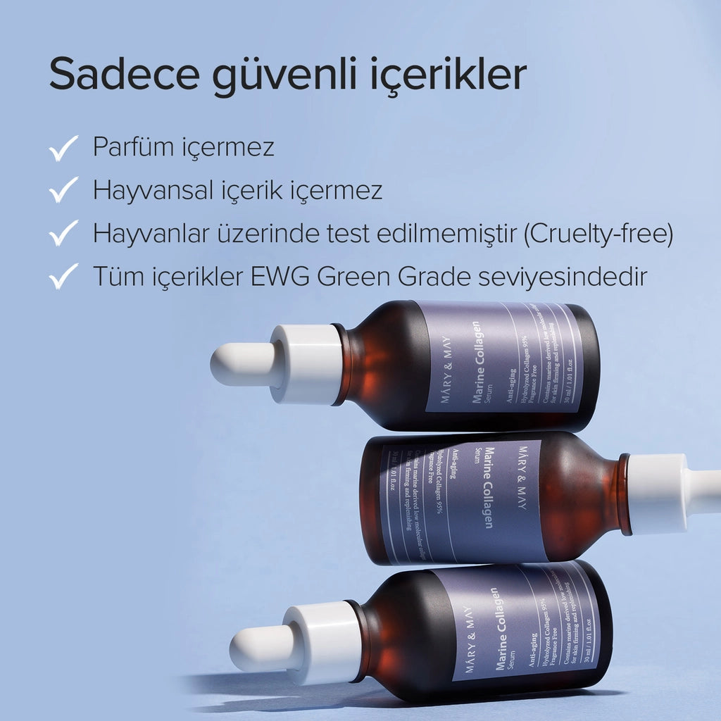 Mary &amp; May Face Serum with Marine Collagen 30 ml