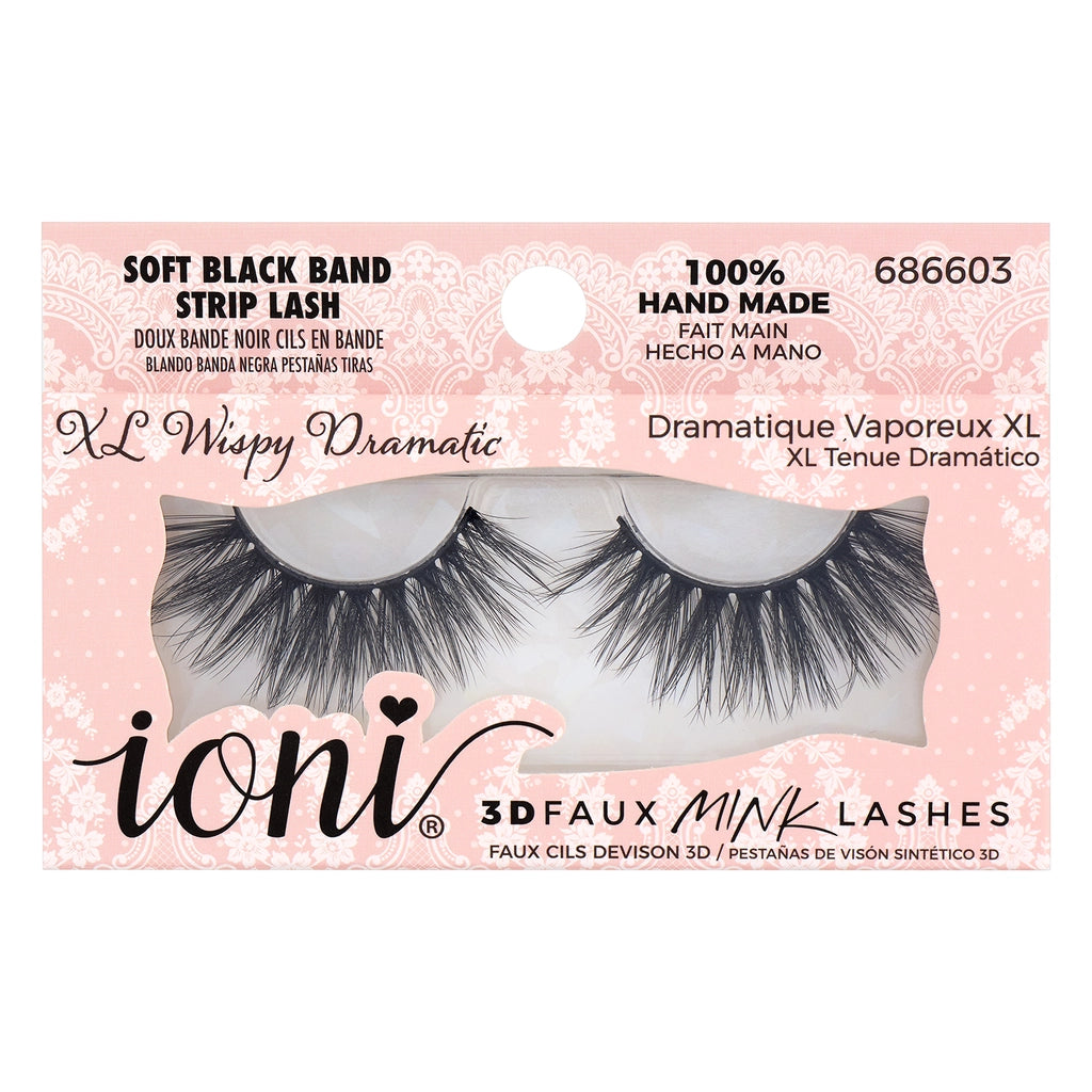 IONI 3D False Eyelashes XL Fine Tip
