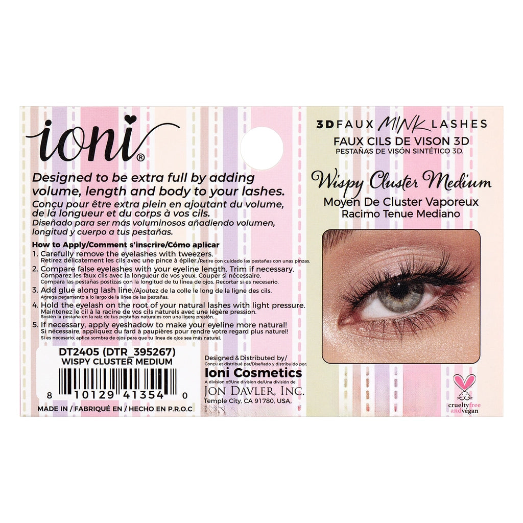 IONI 3D Double Color False Eyelashes