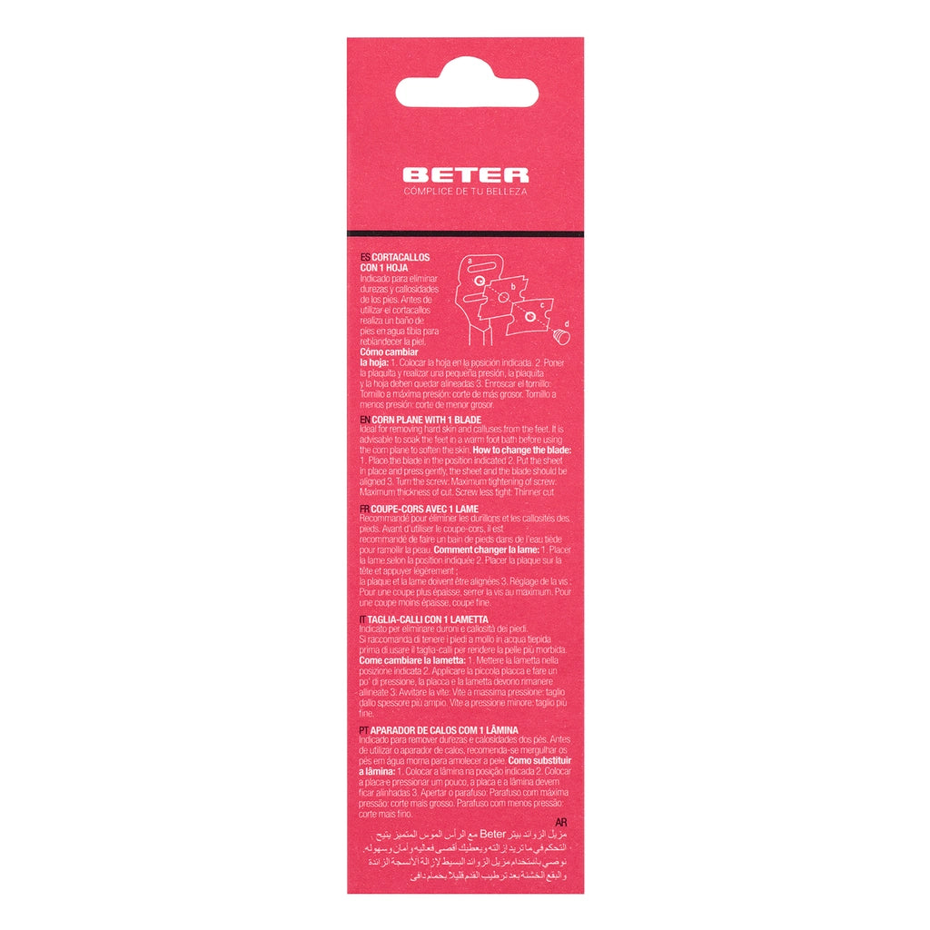 Beter Single Blade Callus File (Assorted)