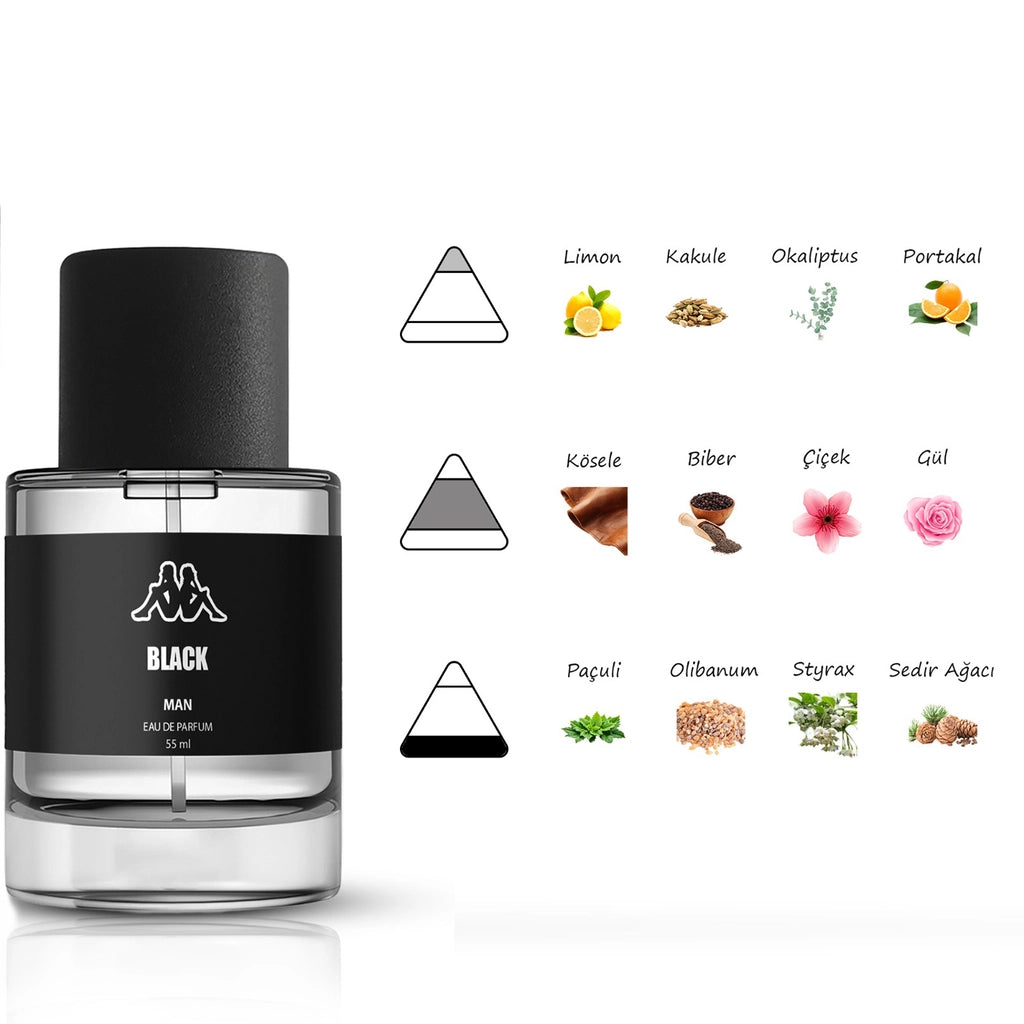 Kappa Black EDP Men&