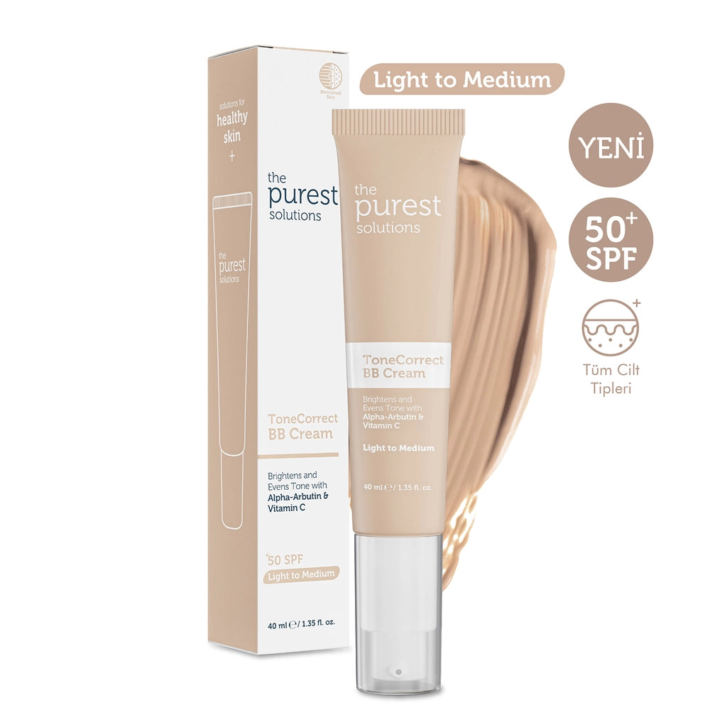 The Purest Solutions Skin Tone Equalizer BB Cream 50+SPF 40 ml (Light-Medium Tone)