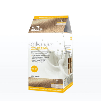 milk_shake Milk Color Eco Permanent Hair Dye Set 8 Light Brunette