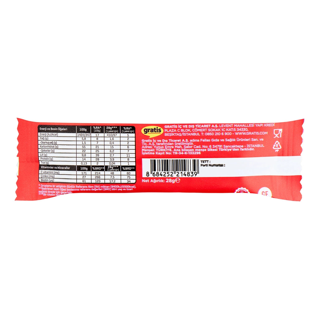 Life In Red Fruit Collagen Bar 28 gr