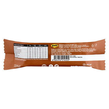 Life In Carob Hazelnut Fruit Bar 35 gr