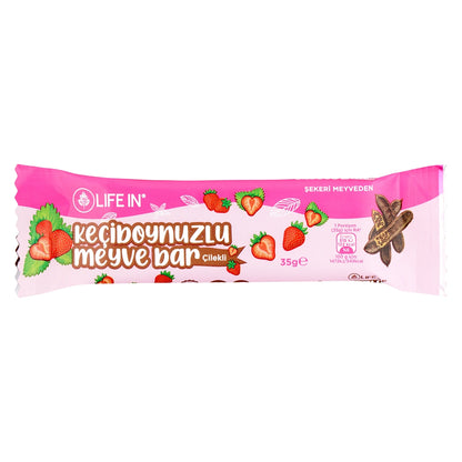 Life In Carob Hazelnut Fruit Bar 35 gr