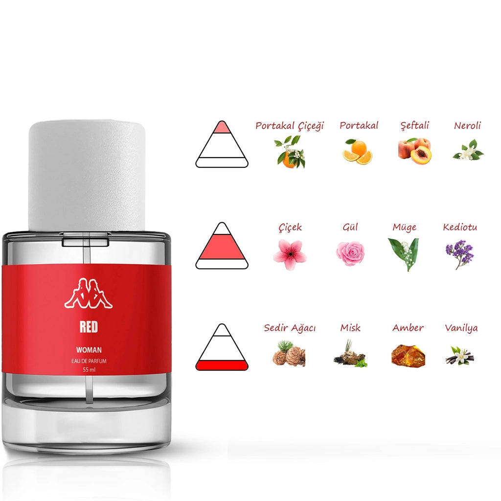 Kappa Red EDP Women&