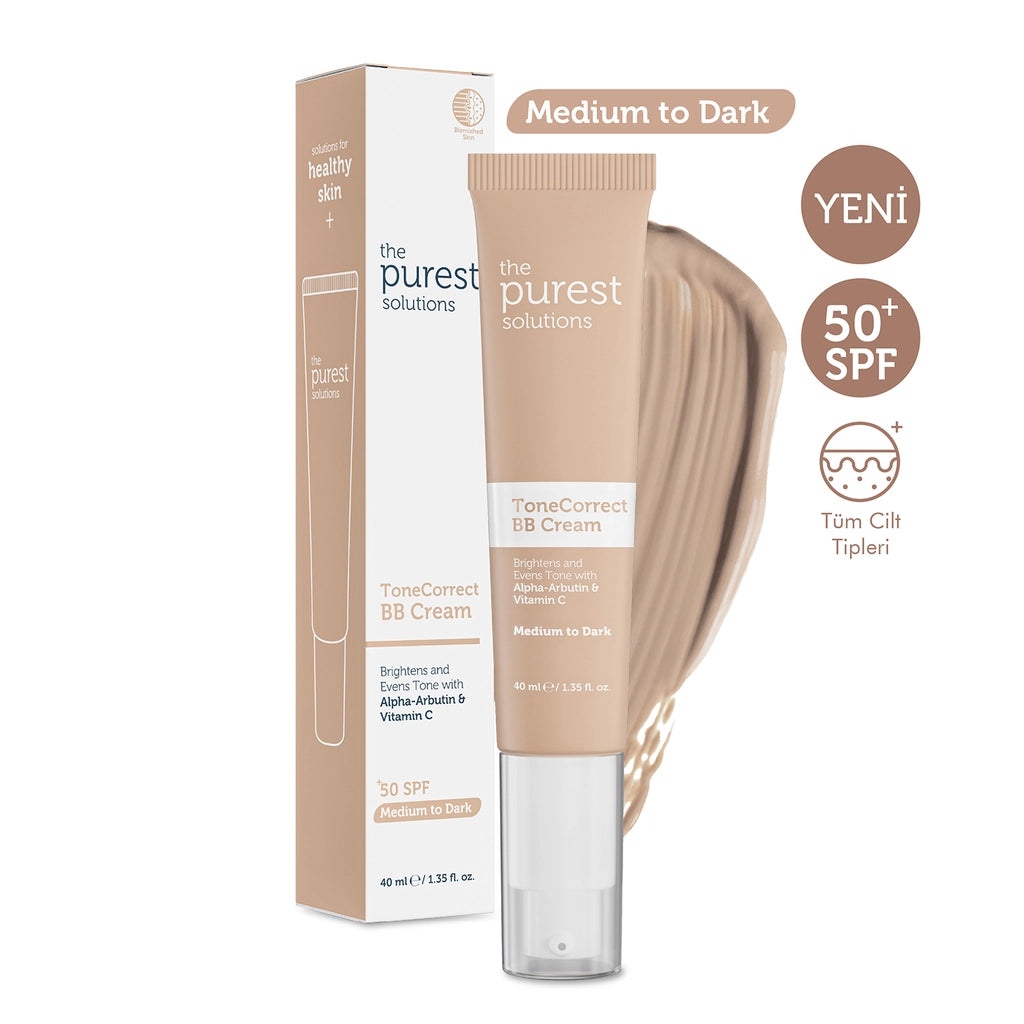 The Purest Solutions Skin Tone Equalizer BB Cream 50+SPF 40 ml (Medium-Dark Tone)