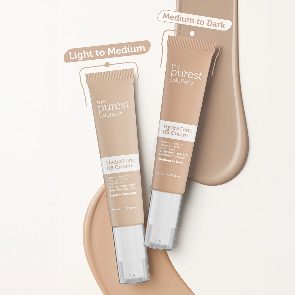 The Purest Solutions Intense Moisturizing BB Cream for Dry and Combination Skin 50+SPF 40 ml (Light-Medium Tone)