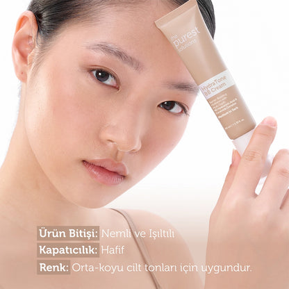 The Purest Solutions Intense Moisturizing BB Cream for Dry and Combination Skin 50+SPF 40 ml (Medium-Dark Tone)