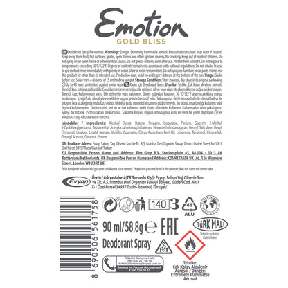 Emotion Gold Bliss Women&