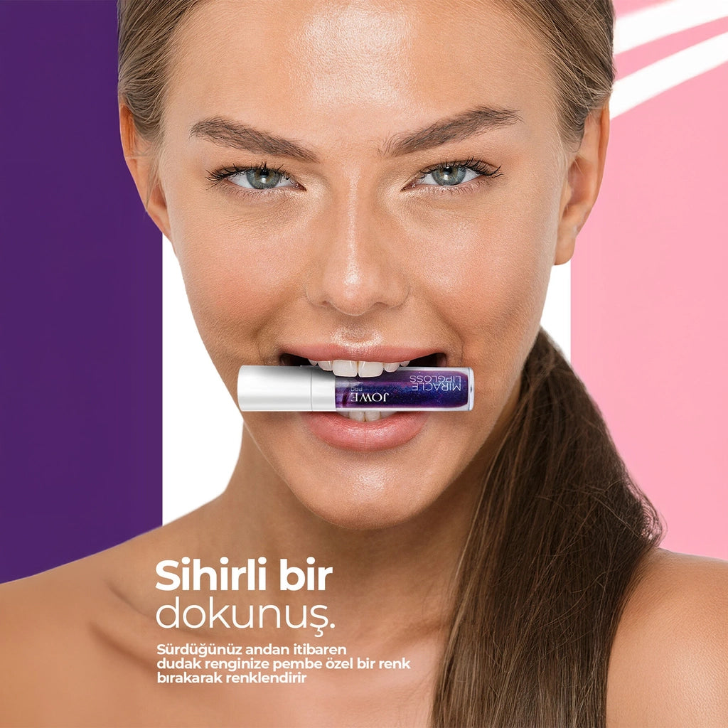 Jowe Professional Miracle Lip Gloss Color Changing Lip Gloss Cherry Me 6 ml
