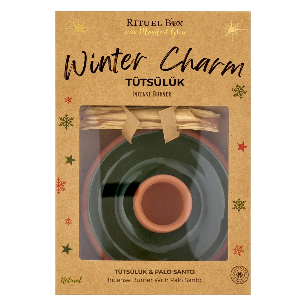 Rituel Box Manifest Glow Winter Charm Incense Holder