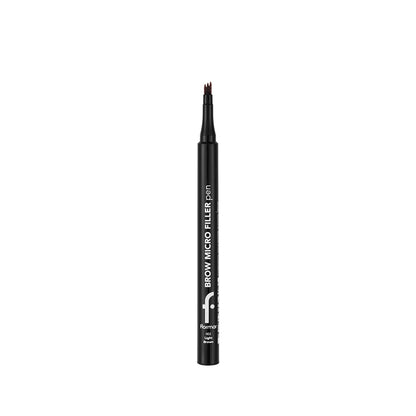 Flormar Brow Micro Filler Comb Tip Natural Finish Eyebrow Pencil 02 Light Brown