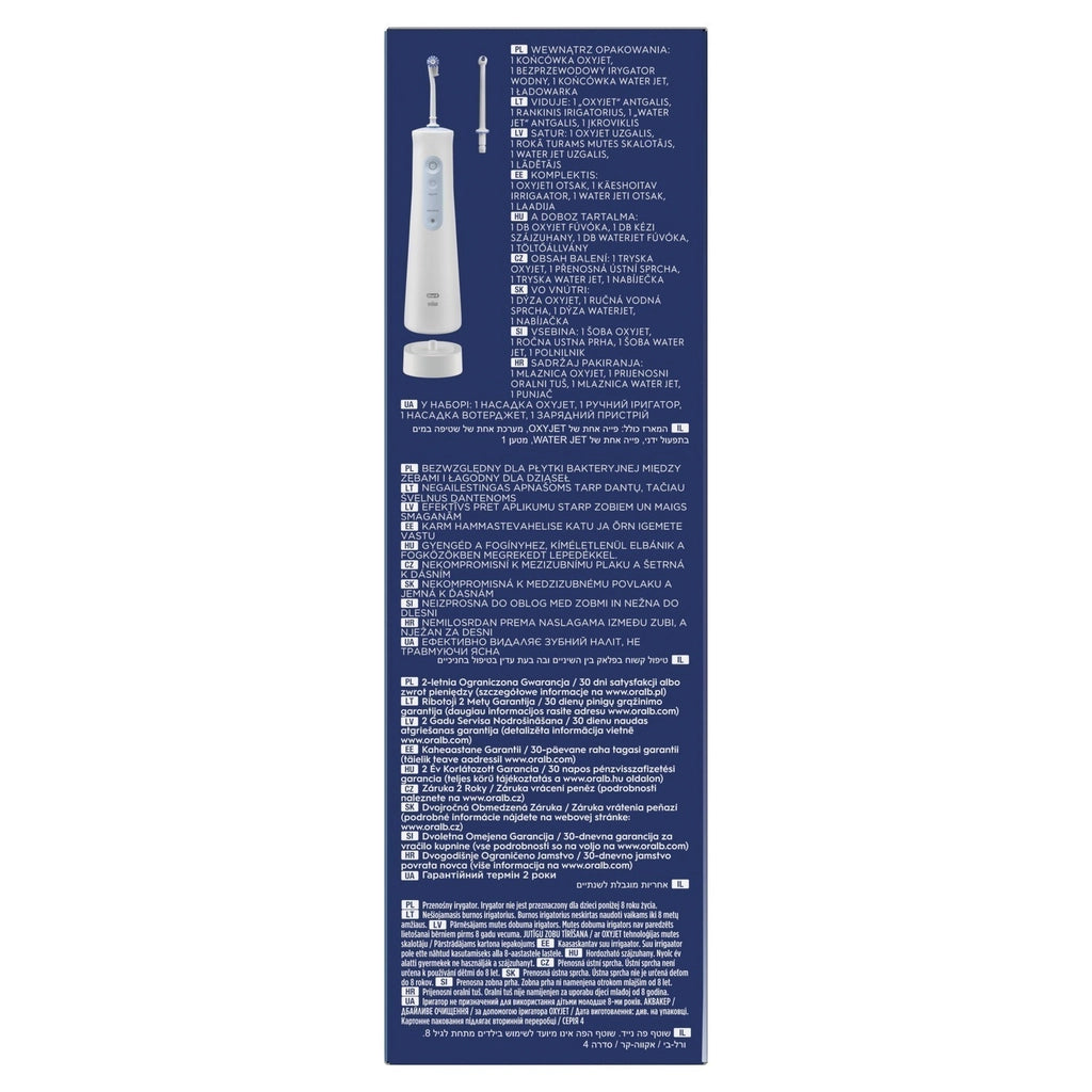 Oral-B Oral-B AquaCare Series 4 Oral Irrigator with Oxyjet Technology