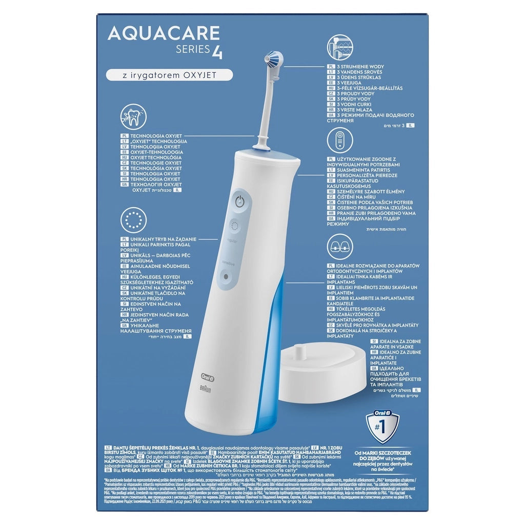 Oral-B Oral-B AquaCare Series 4 Oral Irrigator with Oxyjet Technology