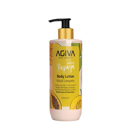 Agiva Care &amp; Beauty Body Lotion Mango Papaya 500 ml