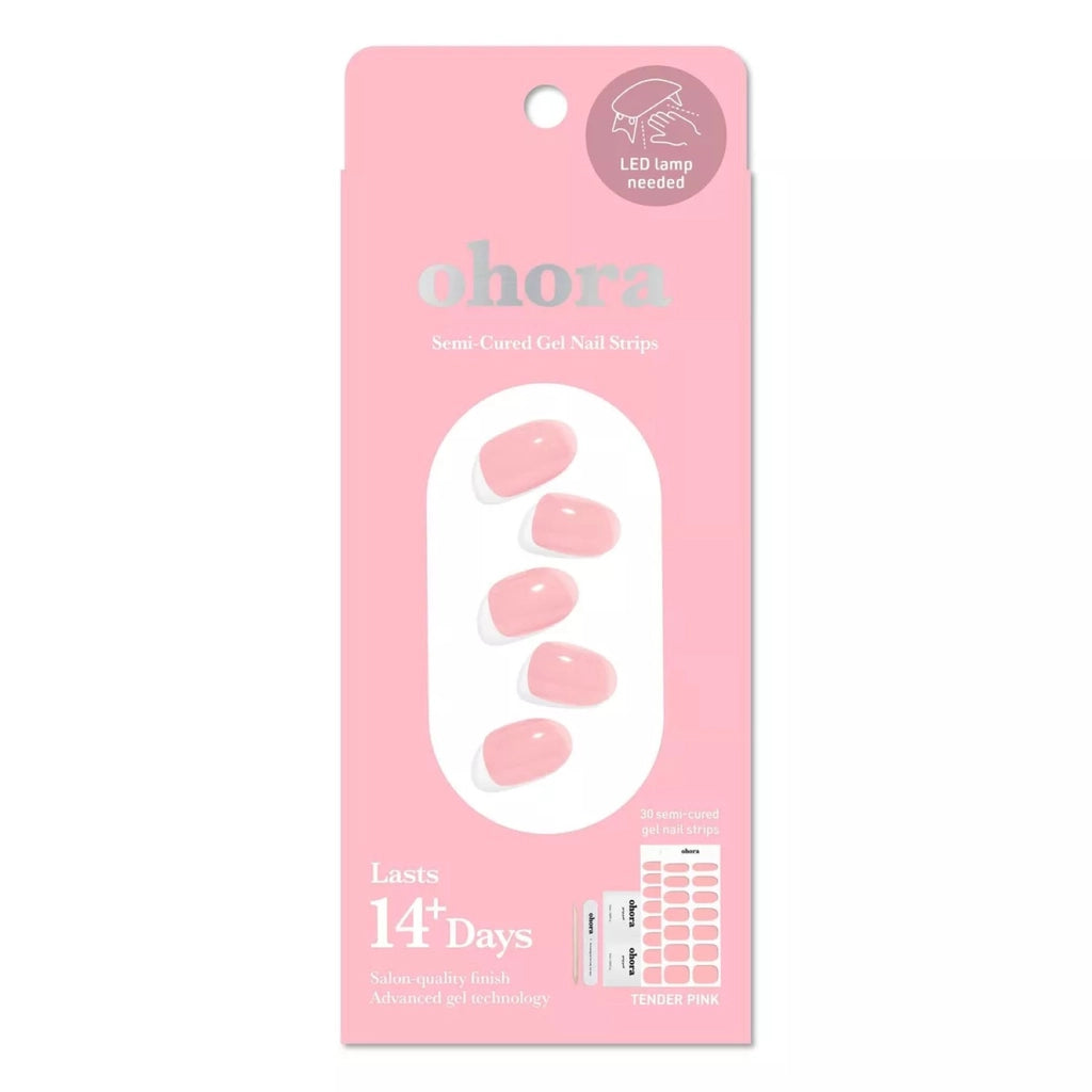 Ohora Starter Kit Tender Pink Gel Nail Set 30pcs